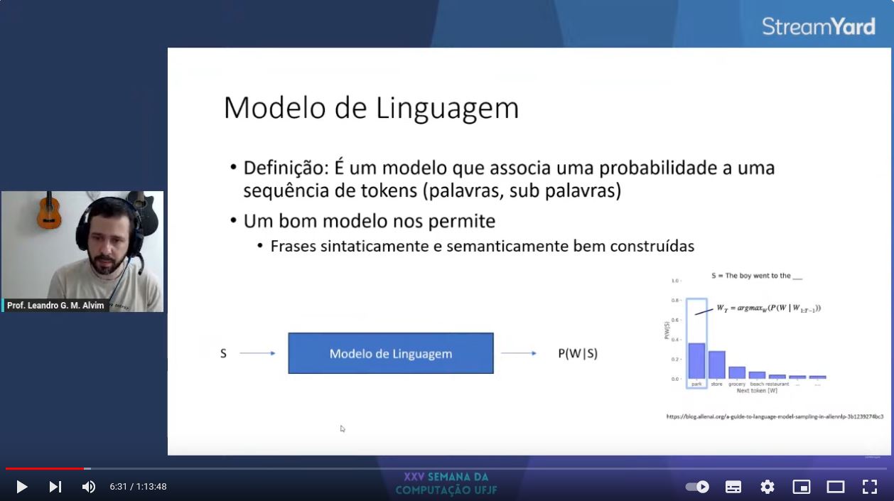 Seminário sobre Modelos de Linguagem